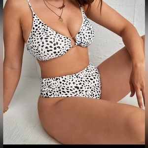 Dalmatian bikini swimsuit